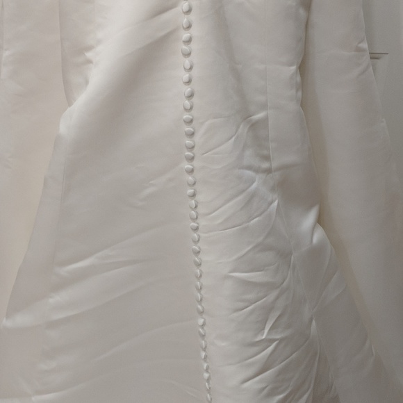 Jasmine Bridal Vneck A Line Wedding Gown*sale* - Picture 2 of 8